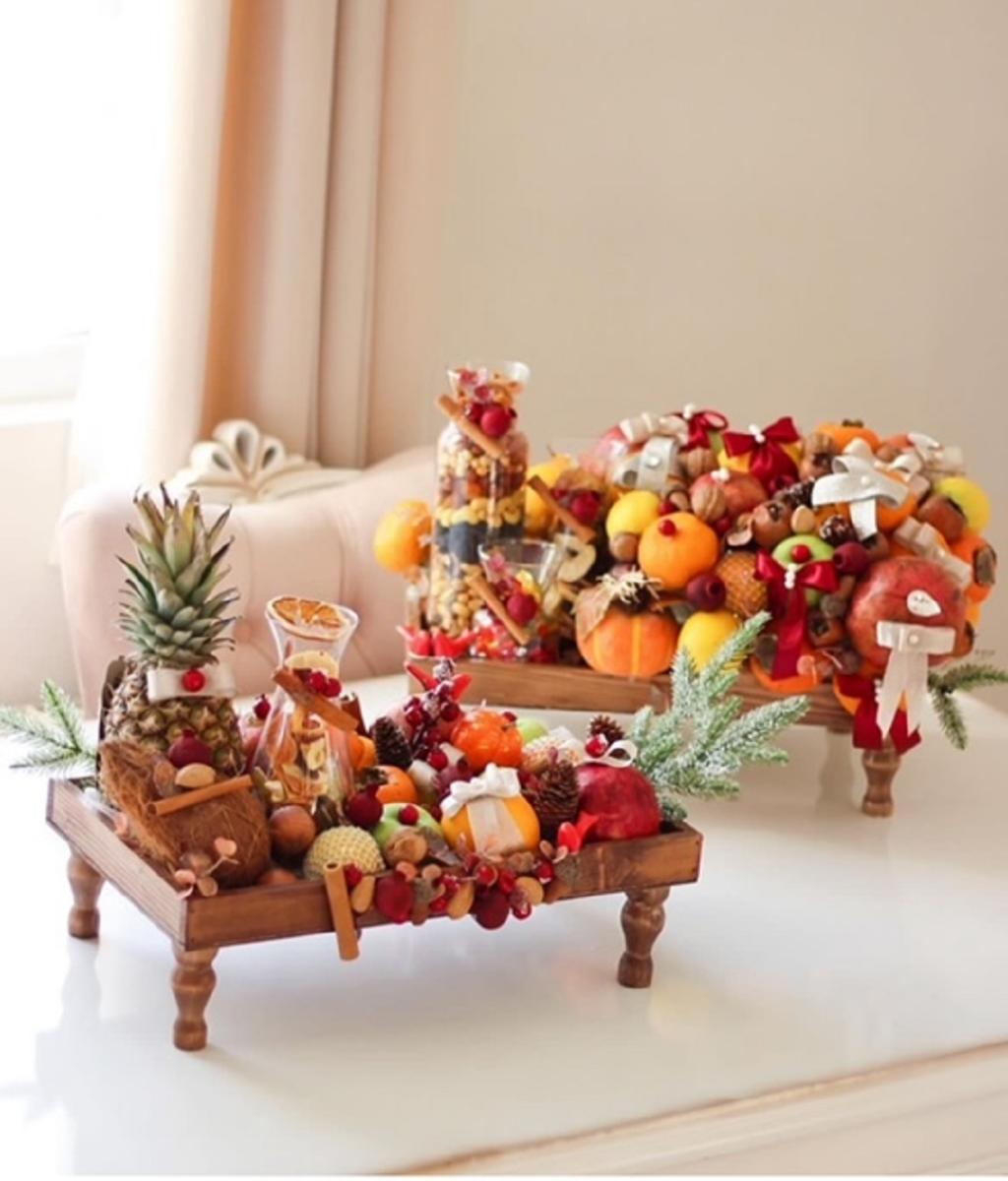 تزیین شب یلدا برای عروس ساده