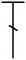 نماد پایه بلند در قلاب بافی