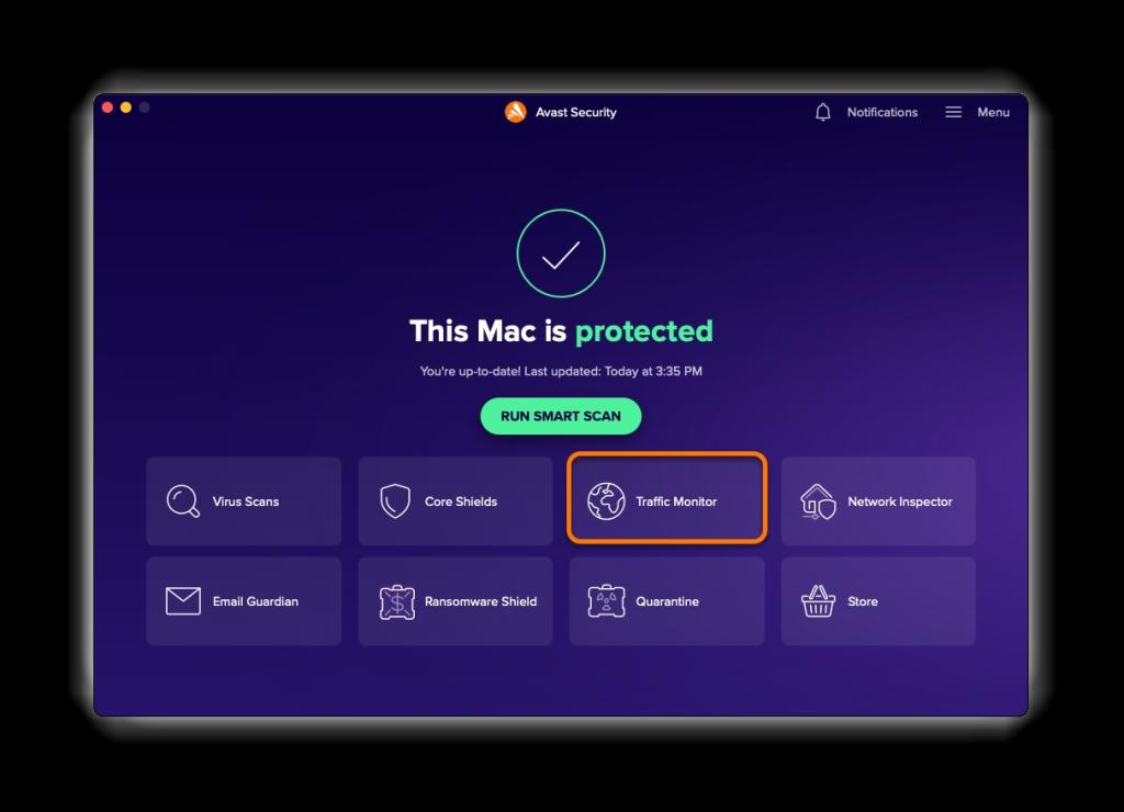 آنتی ویروس Avast Security برای مک 