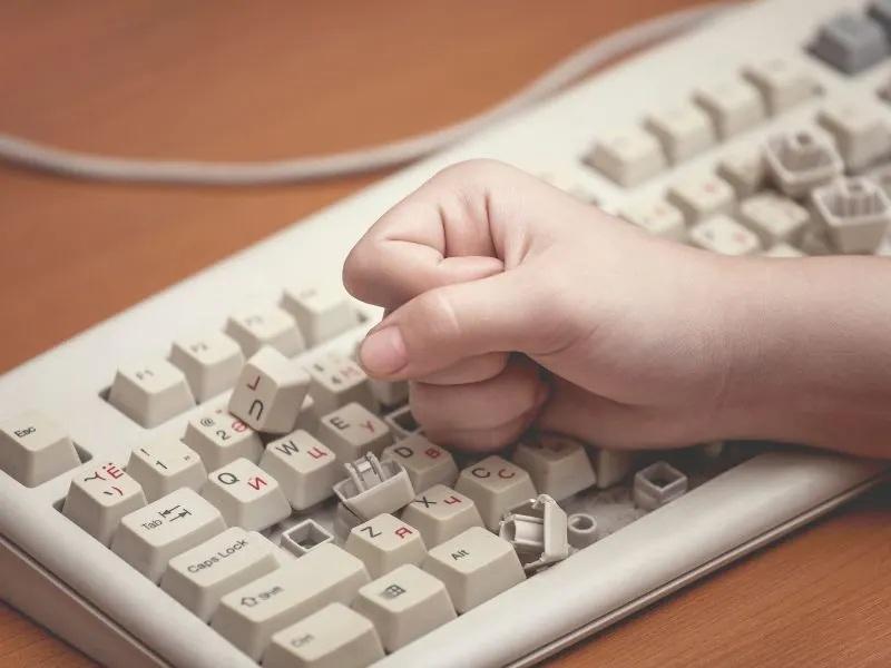 نحوه رفع مشکل کار نکردن صفحه‌کلید 1