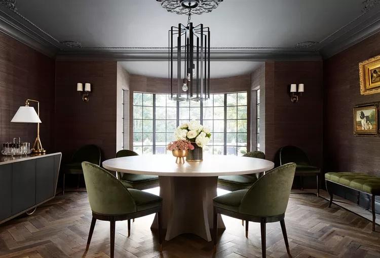 ترکیب رنگ قهوه ای با رنگ های دیگر 5