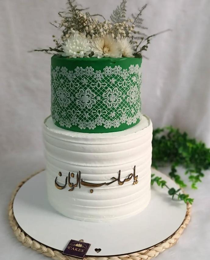 کیک دوطبقه نیمه شعبان 1