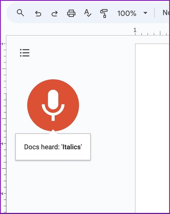 نحوه استفاده از تایپ صوتی در Google Docs 9