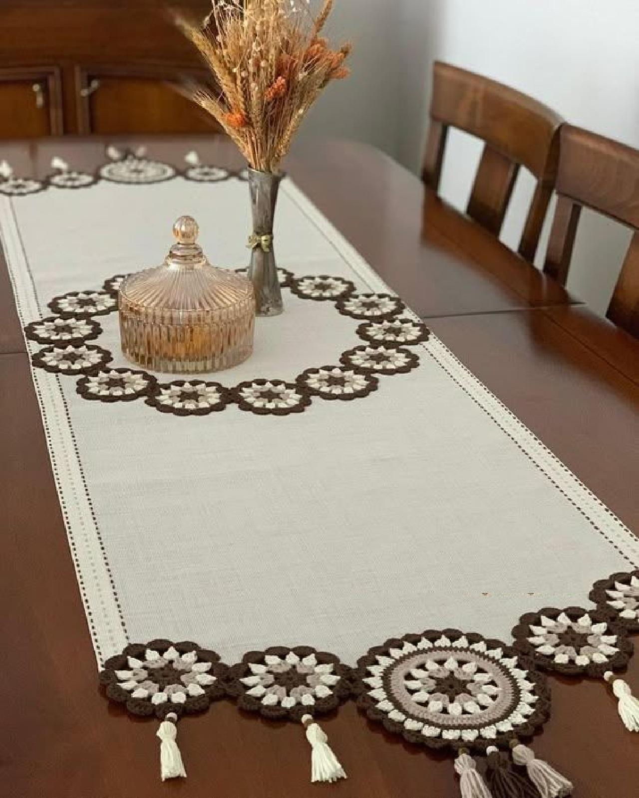 مدل رانر پارچه ای 4