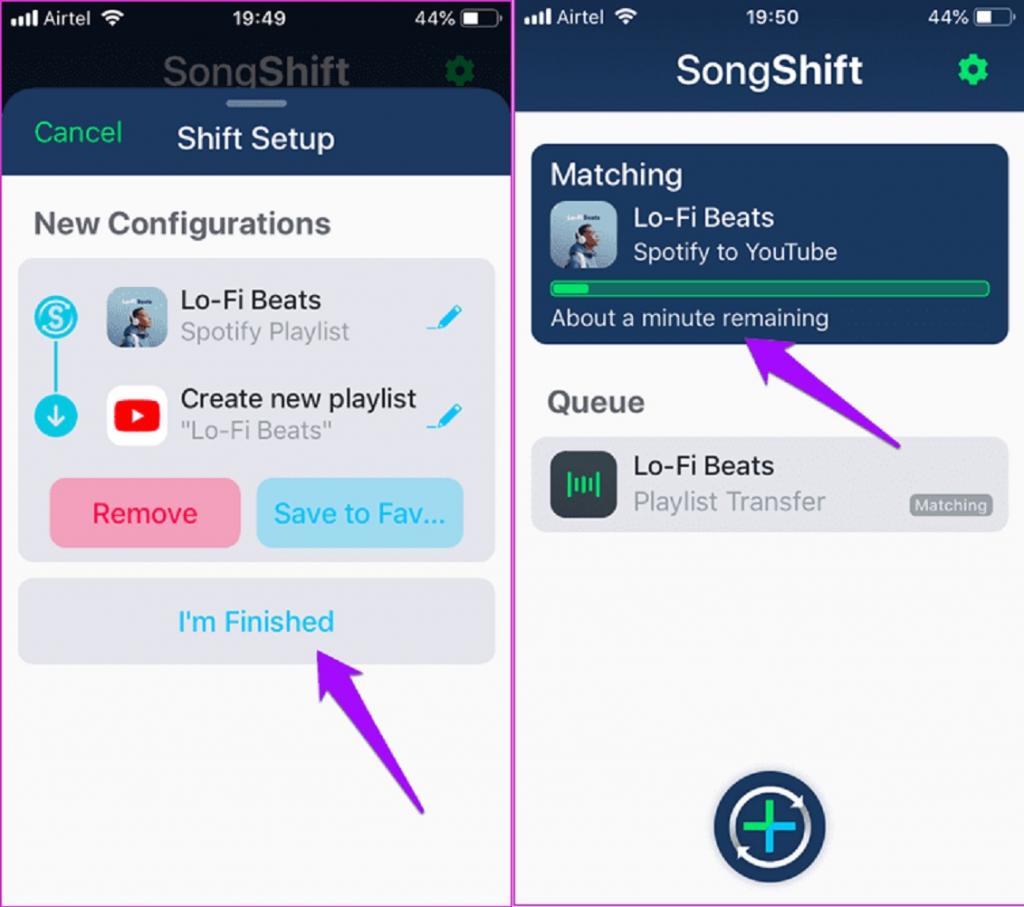  انتقال آهنگ از اسپاتیفای به یوتیوب با نرم افزار SongShift  5