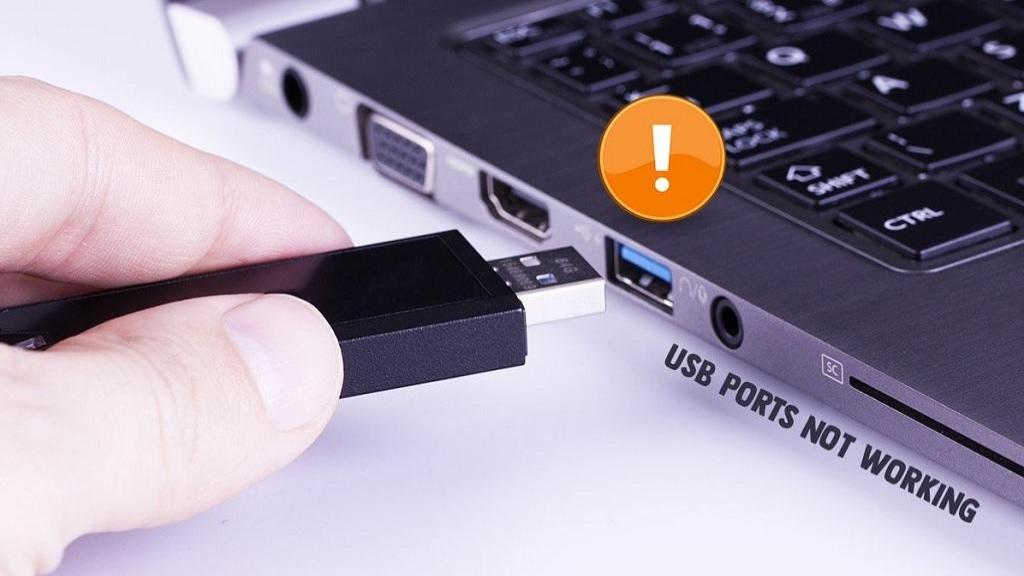 آموزش رفع مشکل کار نکردن پورت USB در ویندوز 10 و فعال سازی آن