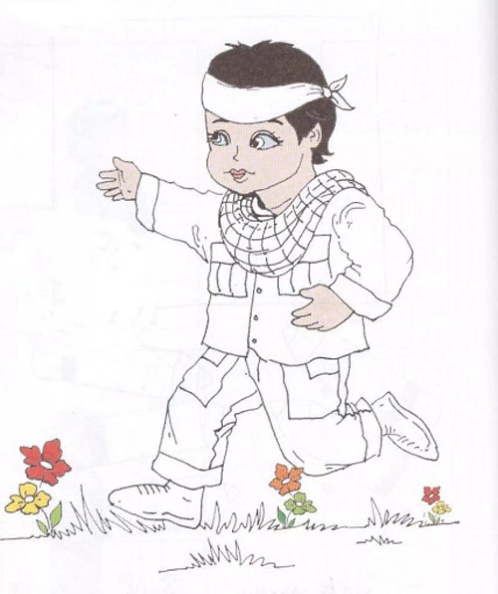 نقاشی دفاع مقدس برای کلاس ششم 2
