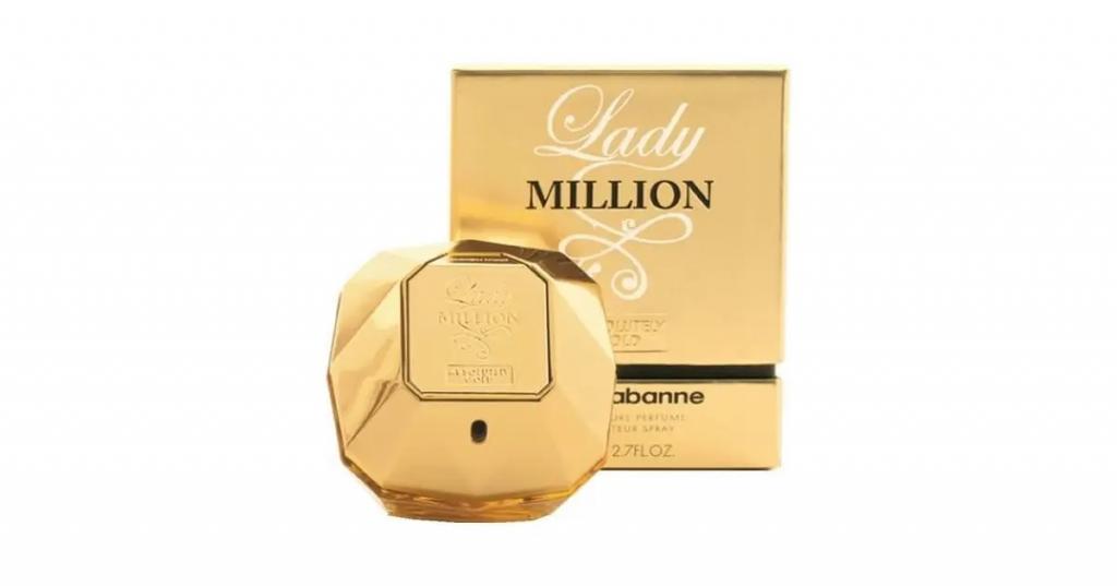 باکلاس ترین ادکلن زنانه:ادکلن زنانه Lady Million Absolutely Gold P