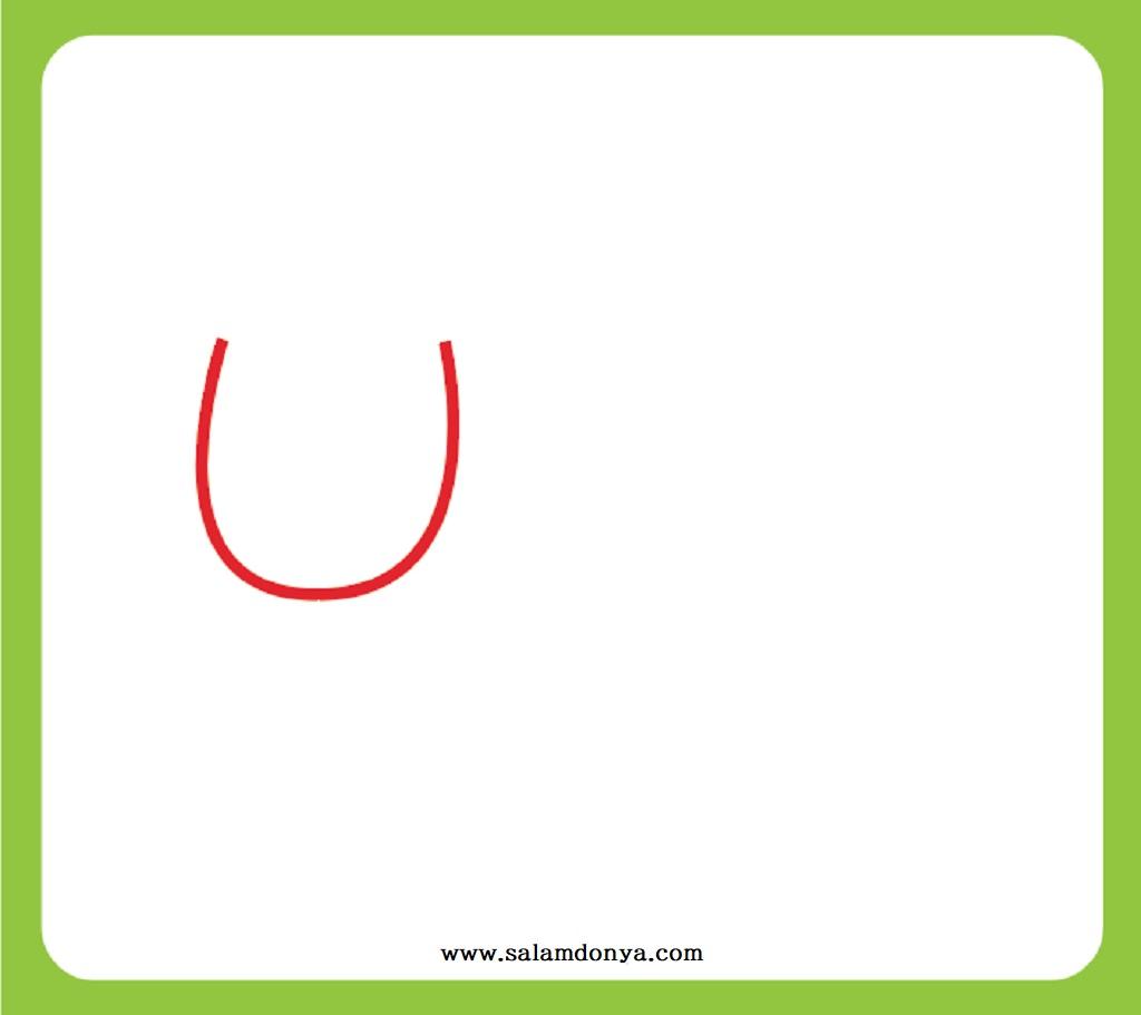 طرز کشیدن نقاشی گوسفند مرحله اول