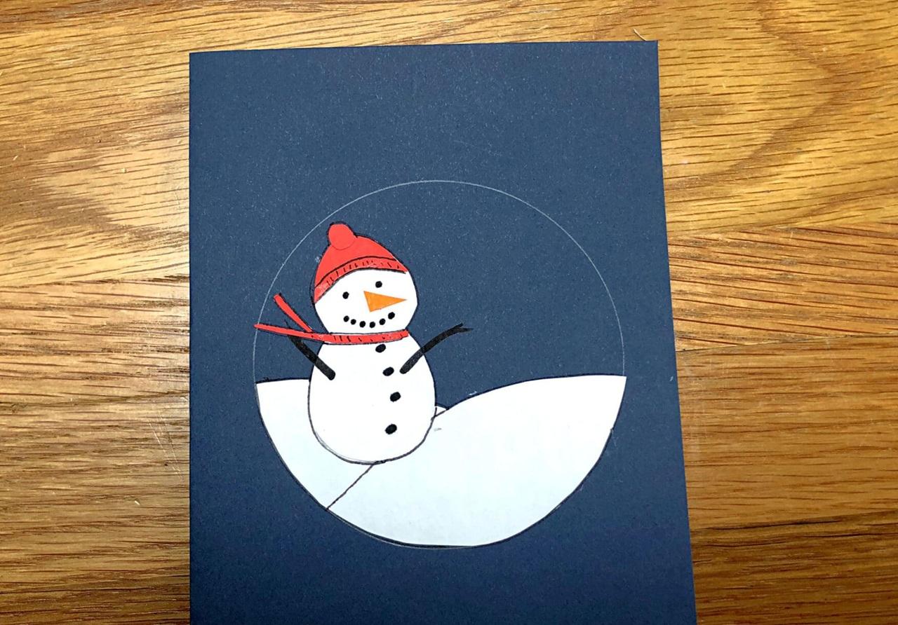 نحوه ساخت گوی برفی بازیافتی 3