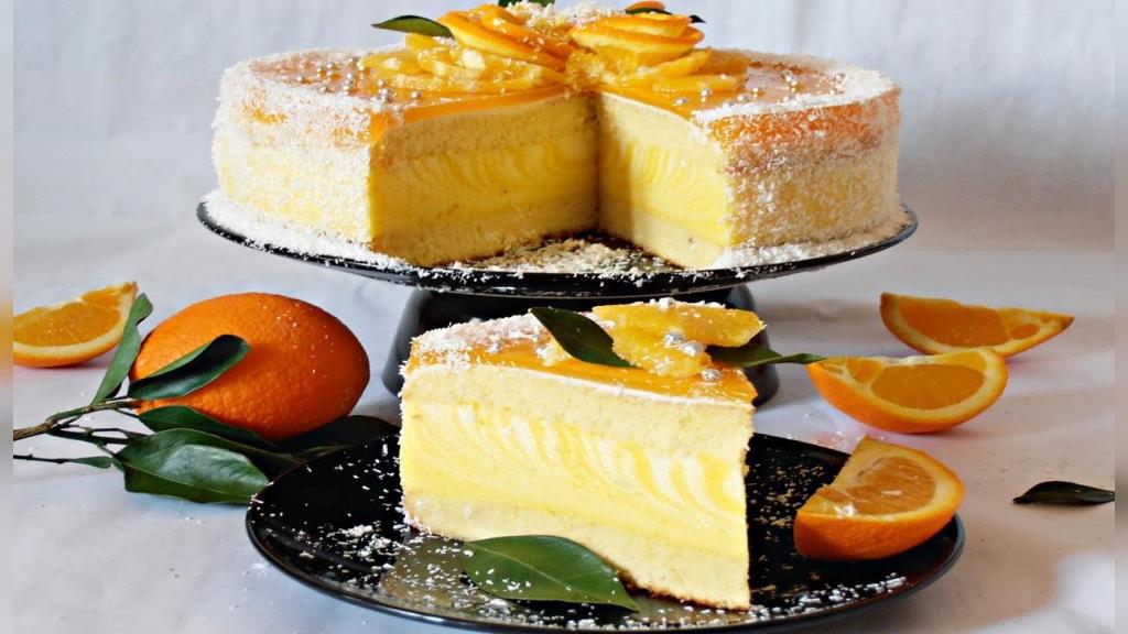 طرز تهیه کیک موس پرتقالی مجلسی ساده و خوشمزه