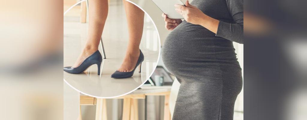 اثرات پوشیدن کفش پاشنه دار در دوران بارداری