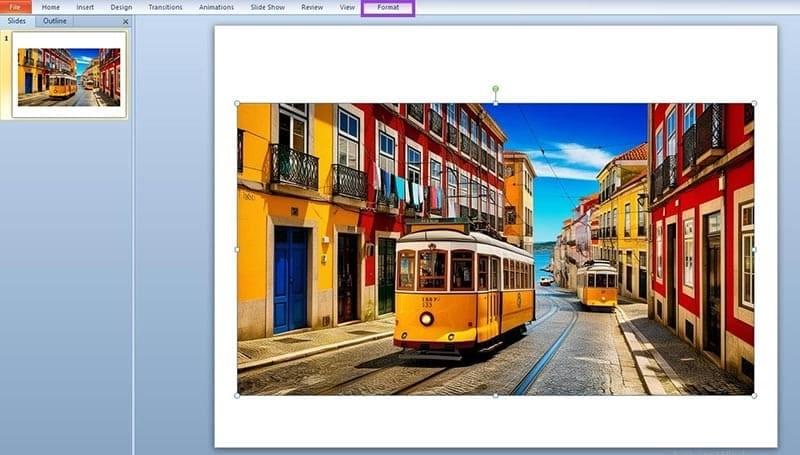  ابزارهای ویرایش عکس در پاورپوینت 1