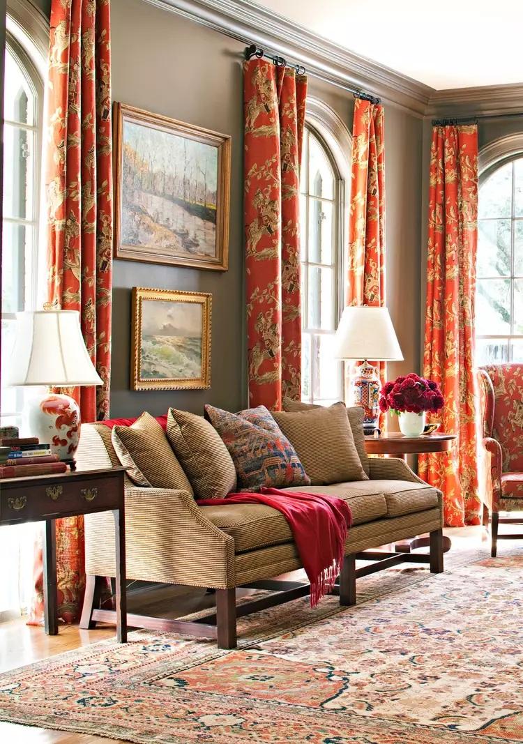 ترکیب رنگ قهوه ای با رنگ های دیگر 16