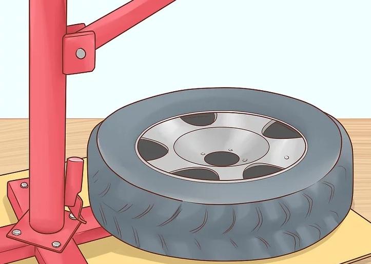 نحوه جدا کردن لاستیک از رینگ 10
