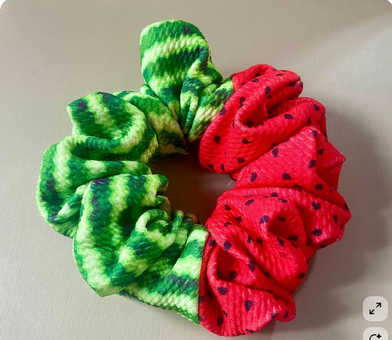 کش سر طرح هندوانه برای شب یلدا