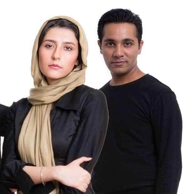 عکس مژده دایی و همکارش