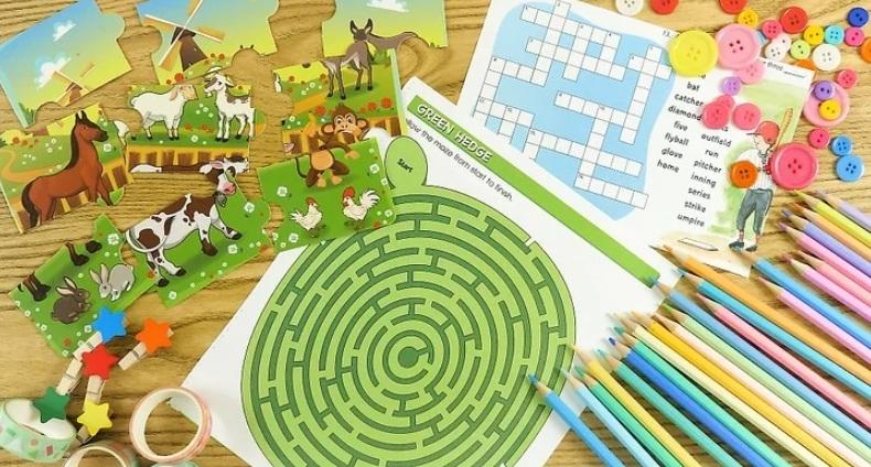 نحوه ساخت کتاب فعالیت برای بچه ها 2