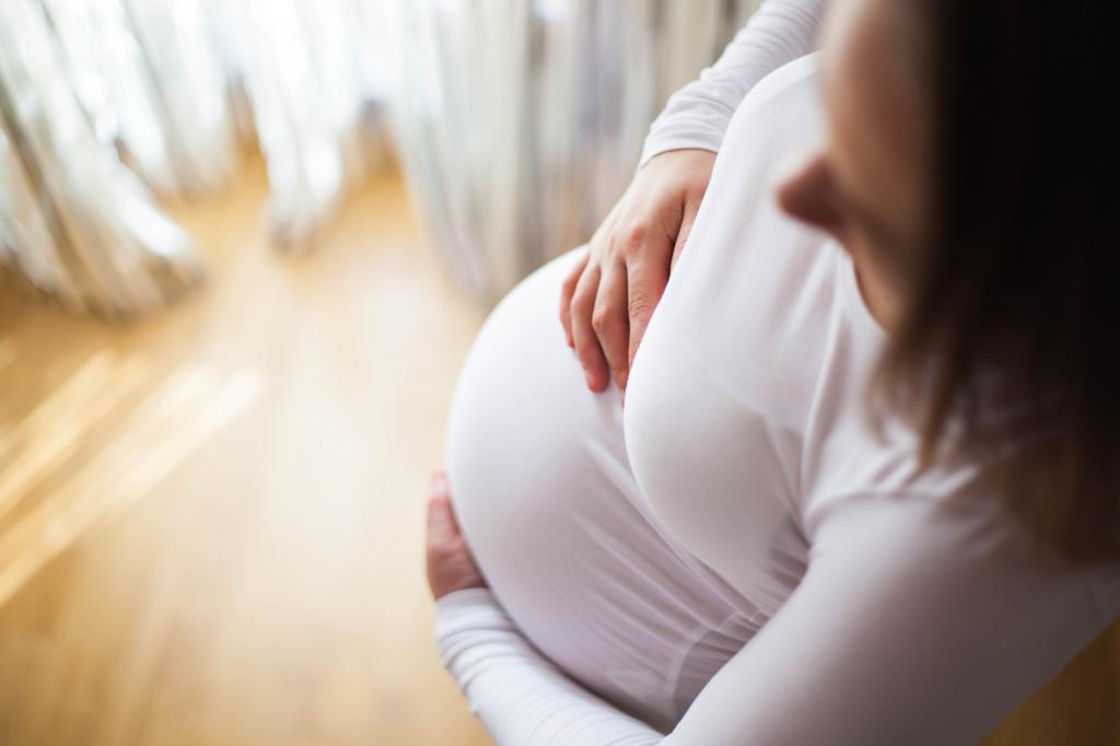 درد شدید به خاطر ضربات کودک در هفته 40 بارداری