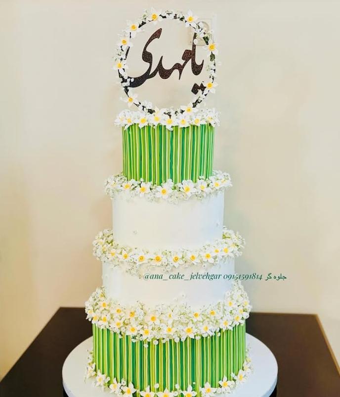 تزیین کیک تولد نیمه شعبان 2