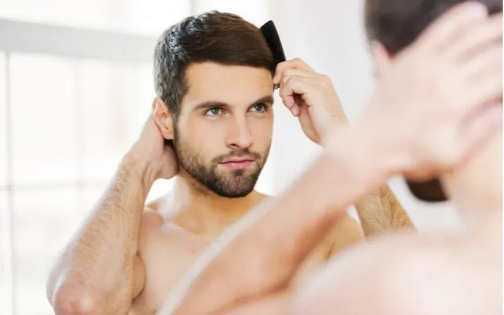 مدل مو برای مردانی با پیشانی های بلند18