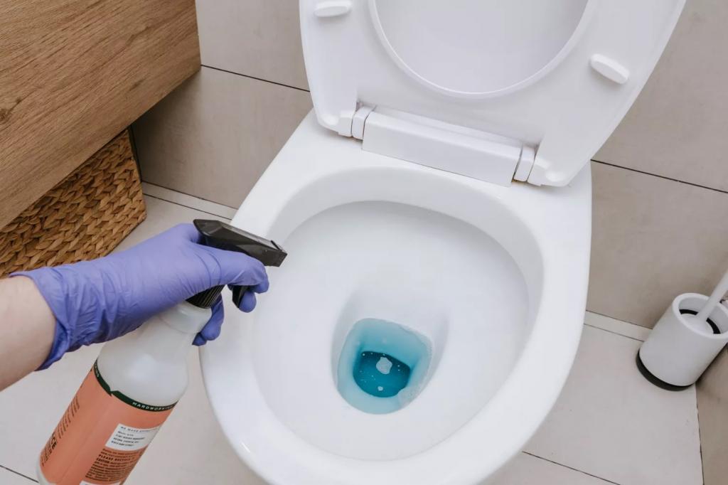 راه ضد عفونی وتمیز کردن دستشویی و حمام بعد از یک دوره بیماری
