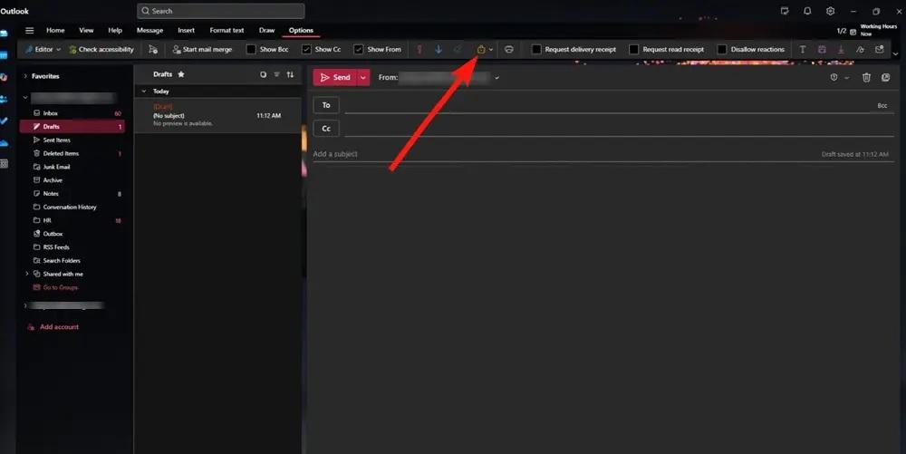 نحوه رمزگذاری ایمیل&zwnj;ها در اوت&zwnj;لوک 2