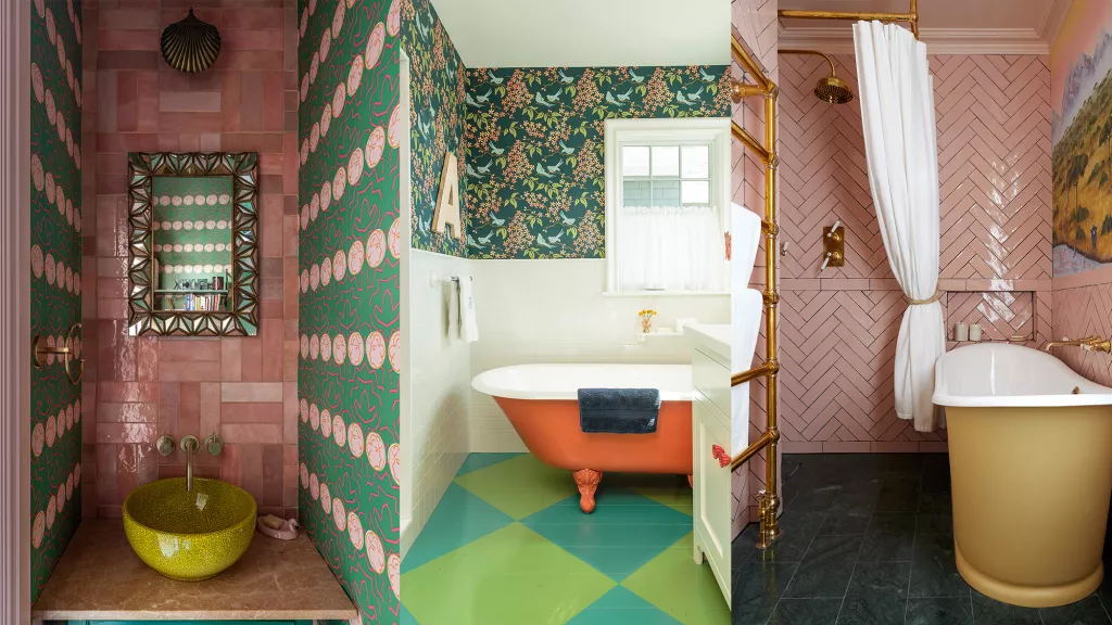 زیباتر کردن دکوراسیون و دیزاین حمام با ایده های ساده و رنگارنگ
