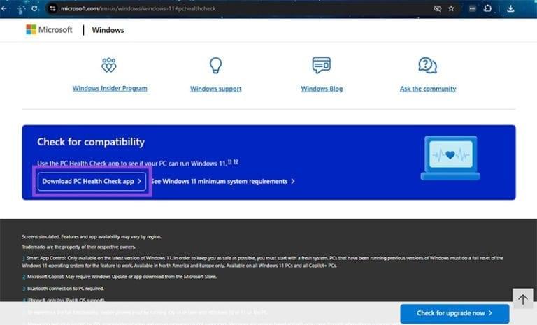 نحوه رفع مشکل ارتقا ویندوز به ویندوز 11 2