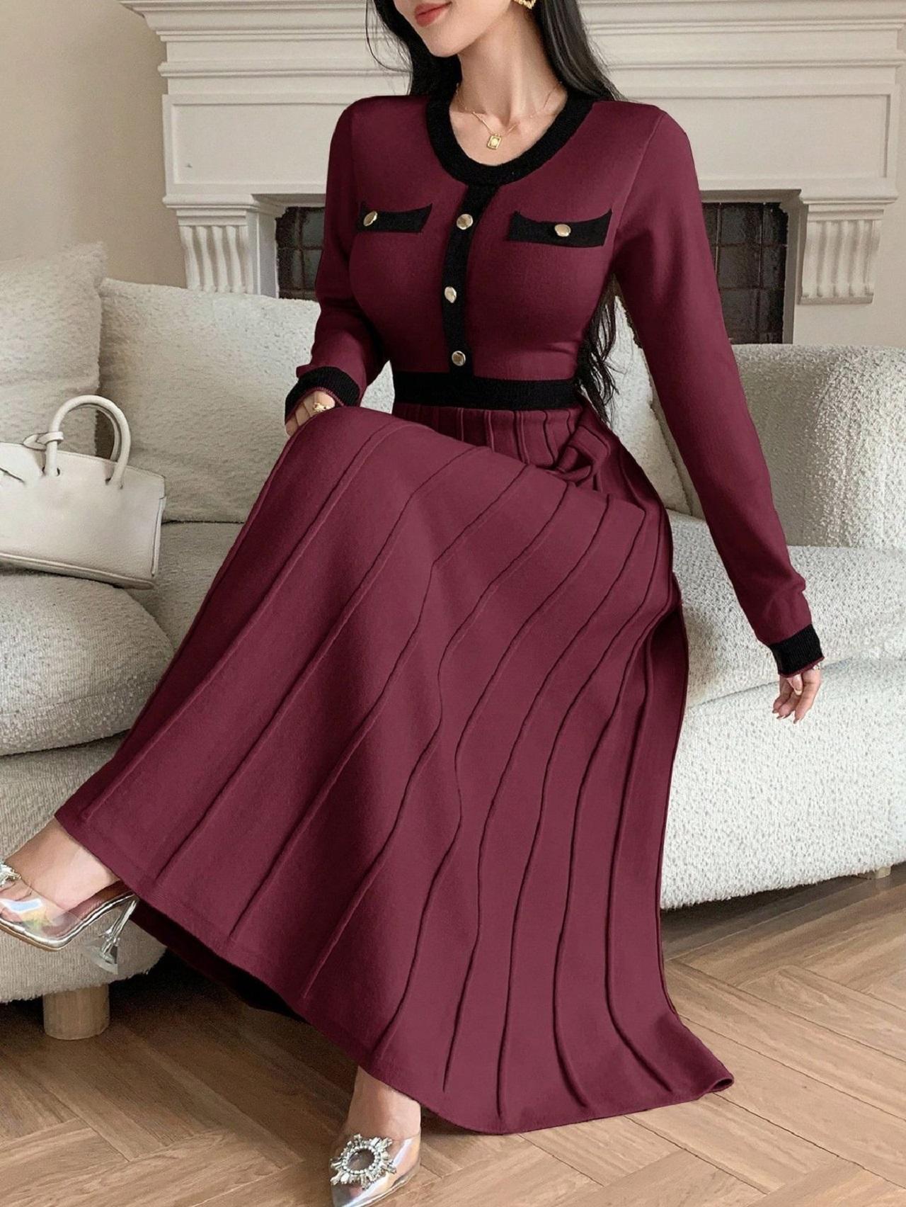 مدل لباس یلدایی عروس مدل بافت 2