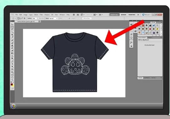 آموزش طراحی و ساخت تی‌شرت شخصی 3