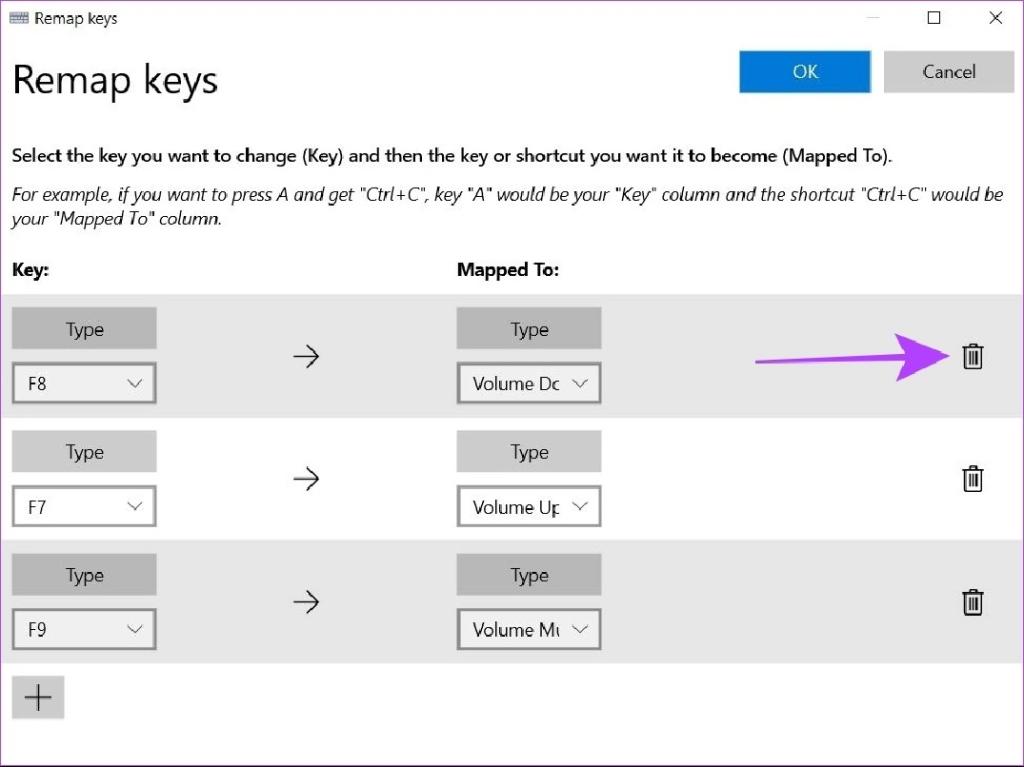 نحوه حذف تغییر چینش کلید صفحه کلید در مایکروسافت پاور تویز