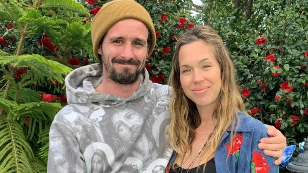 عکس جیمز رانسون و همسرش