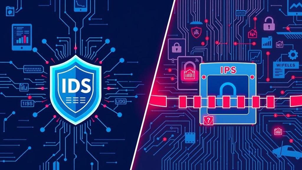 تکنولوژی IDS چیست؛ مقایسه IDS با IPS و فایروال در تامین امنیت شبکه