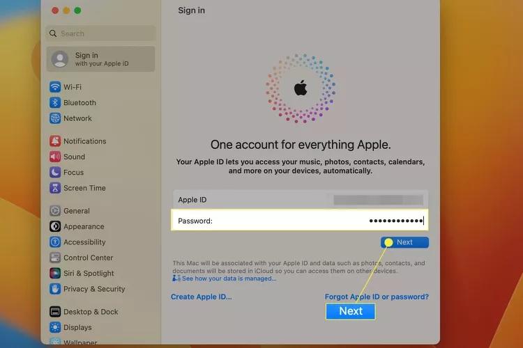 نحوه ورود به اپل آیدی دیگر در مک 2