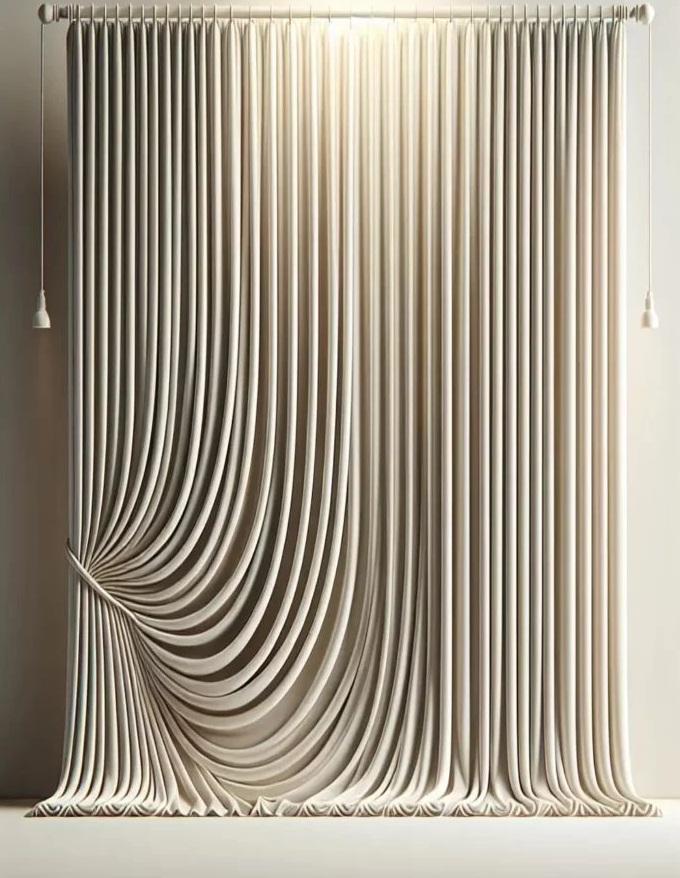 مدل پرده پذیرایی ساده و شیک 3