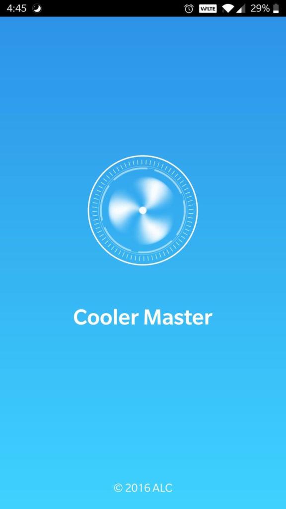 برنامه خنک کردن گوشی: Cooler Master – Clean Booster