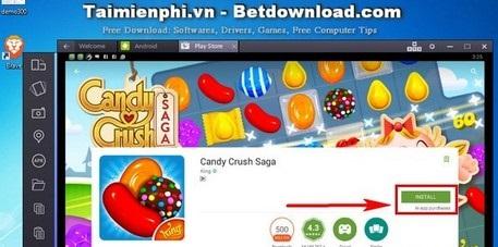 نحوه بازی کردن candy crush saga در کامپیوتر با BlueStacks 2