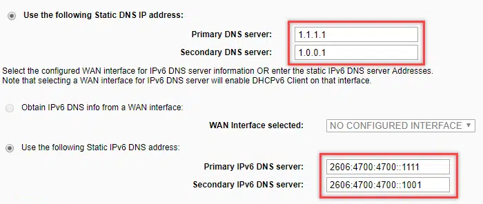 نحوه استفاده از DNS 1.1.1.1 Cloudflare در روتر
