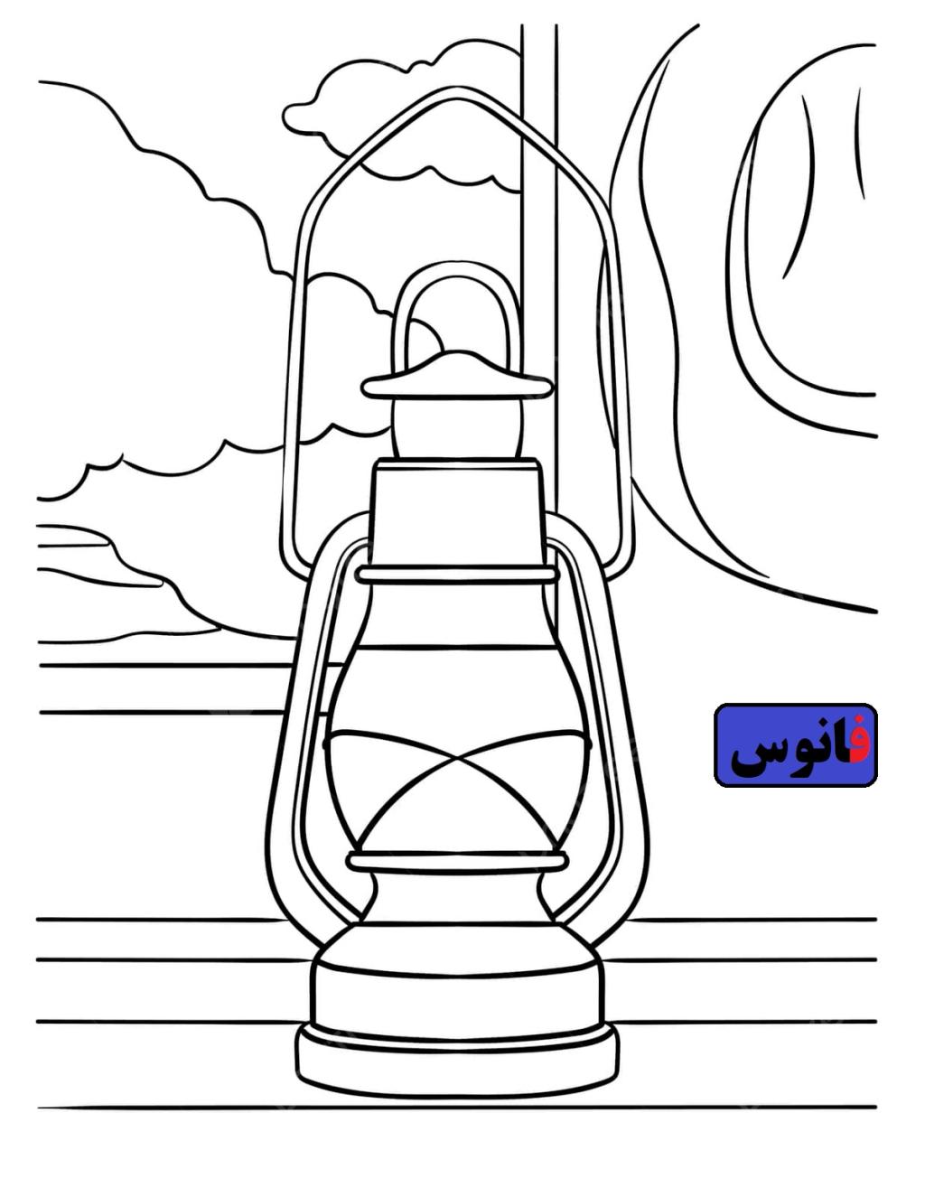 نقاشی فانوس 1