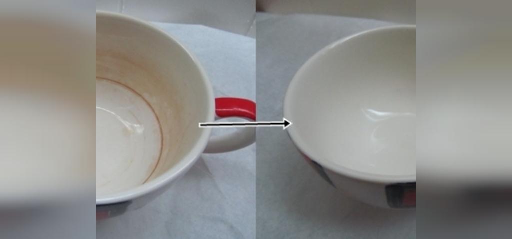 تمیز کردن لکه های چای و قهوه با جوش شیرین