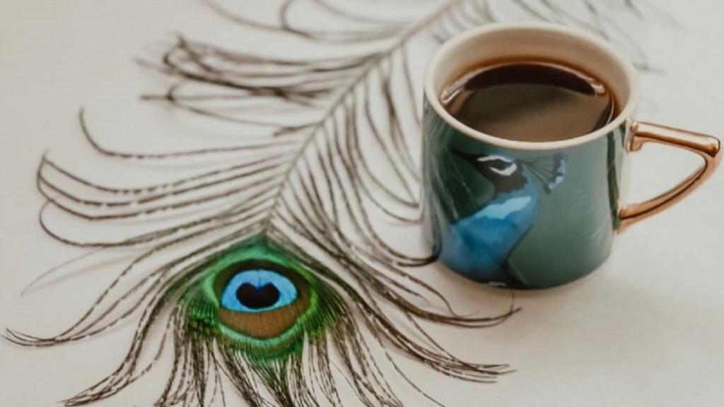 معنی و تعبیر طاووس در فال قهوه چیست؛ دیدن سر و پر طاووس در فنجان قهوه