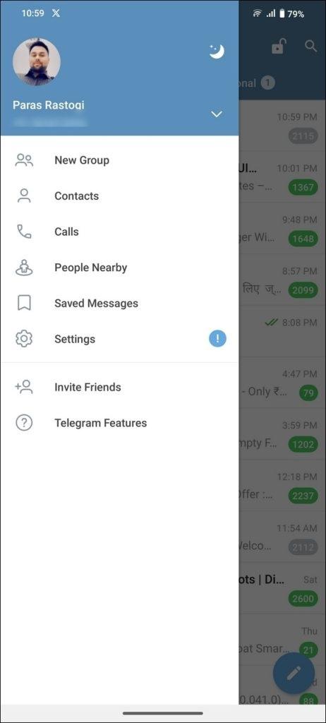نحوه رفع خطای عدم ارسال پیام در تلگرام 11