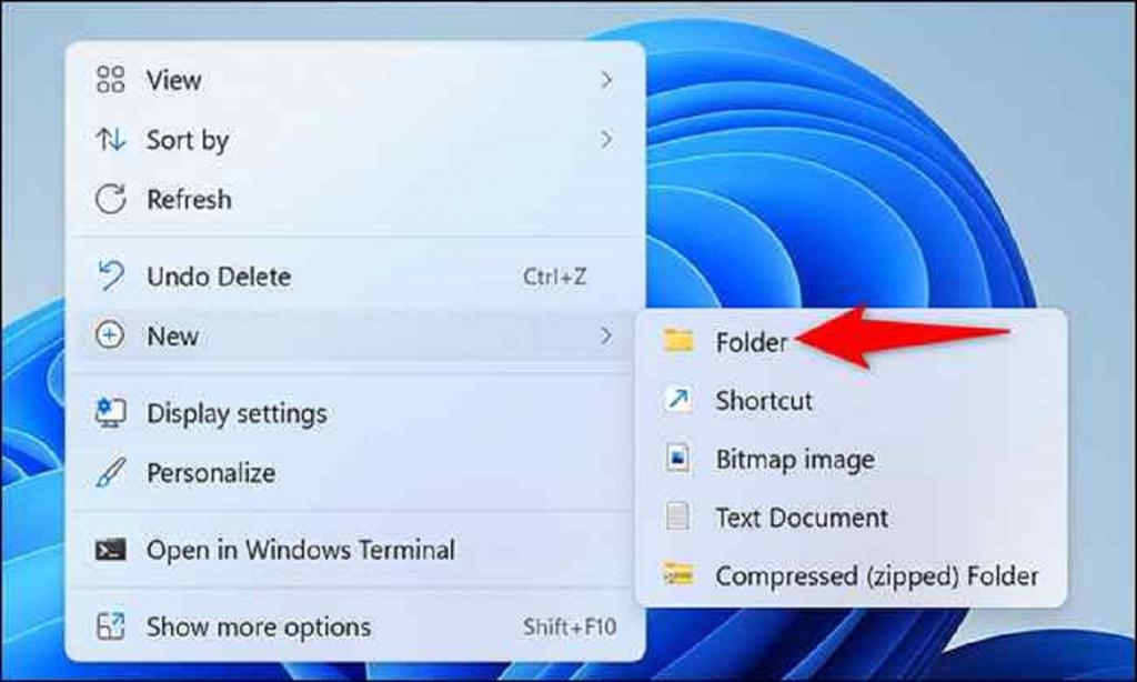 رفع مشکل عدم ایجاد پوشه جدید (Can’t Create a New Folder) در ویندوز 11