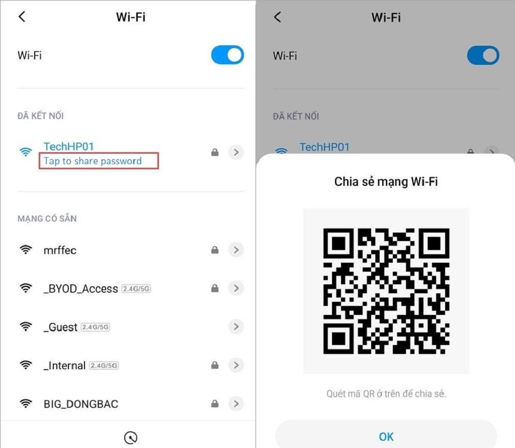 نحوه پشتیبان گیری و بکاپ گرفتن از رمز وای فای در QR Code 1