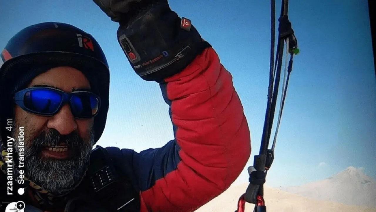 پاراگلایدر رضا امیرخانی