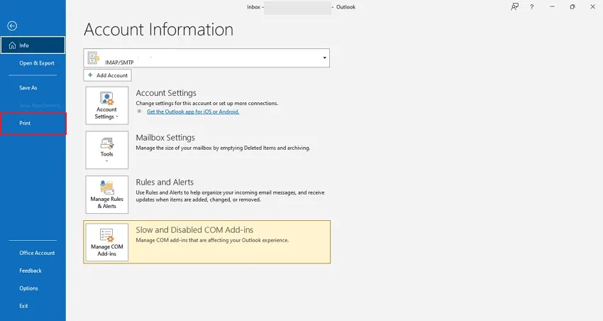 نحوه ذخیره ایمیل Outlook به عنوان PDF در ویندوز1
