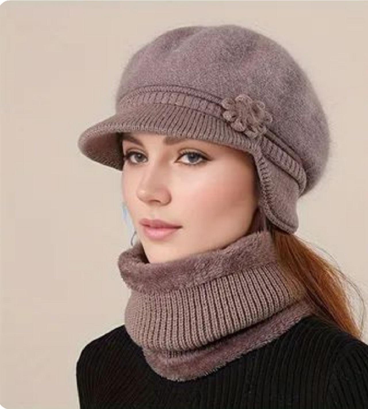 مدل کلاه بافتنی دخترانه ساده و مینیمال7