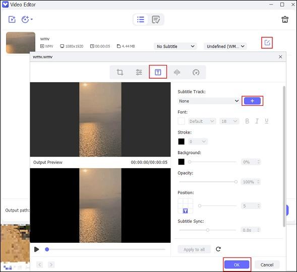 نحوه اضافه کردن فایل SRT به WMV 5