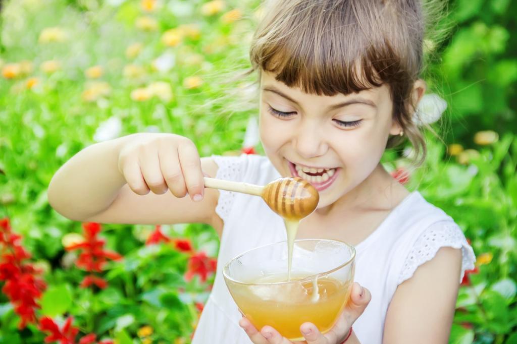 خواص عسل گون برای کودکان